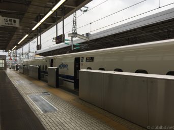 新大阪駅のぞみ212