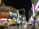釜山の夜